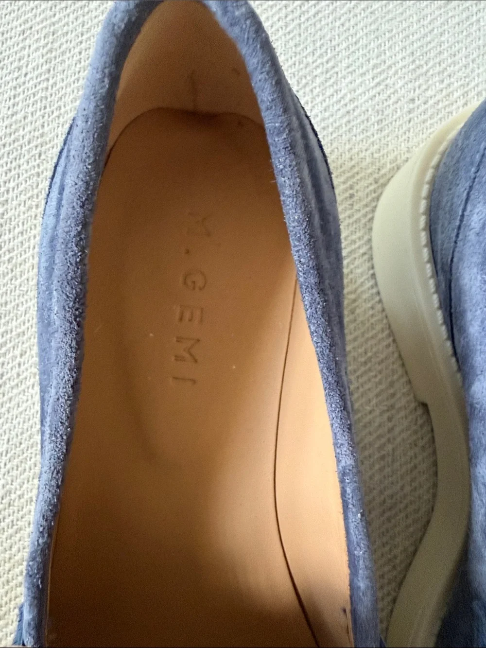 M.Gemi The Alberta suede loafer size 36.5